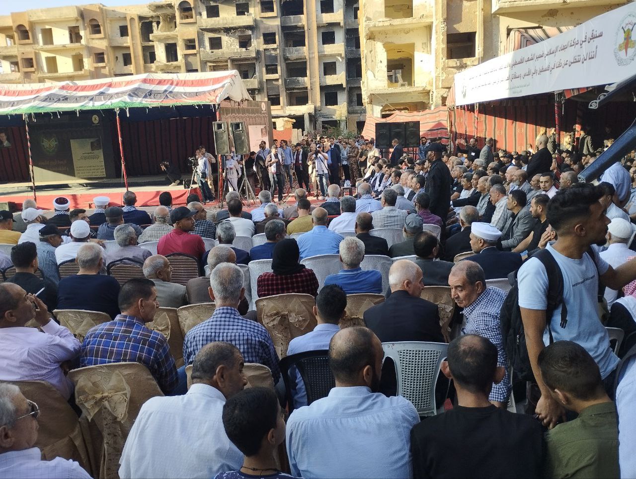 الجهاد الإسلامي تحيي ذكرى انطلاقتها الـ 36 في مخيم اليرموك بريف دمشق (8)